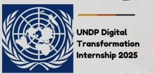 UNDP Digital Transformation Internship 2025: A Gateway to Global Impact Eligibility, How to Apply, Last Date 