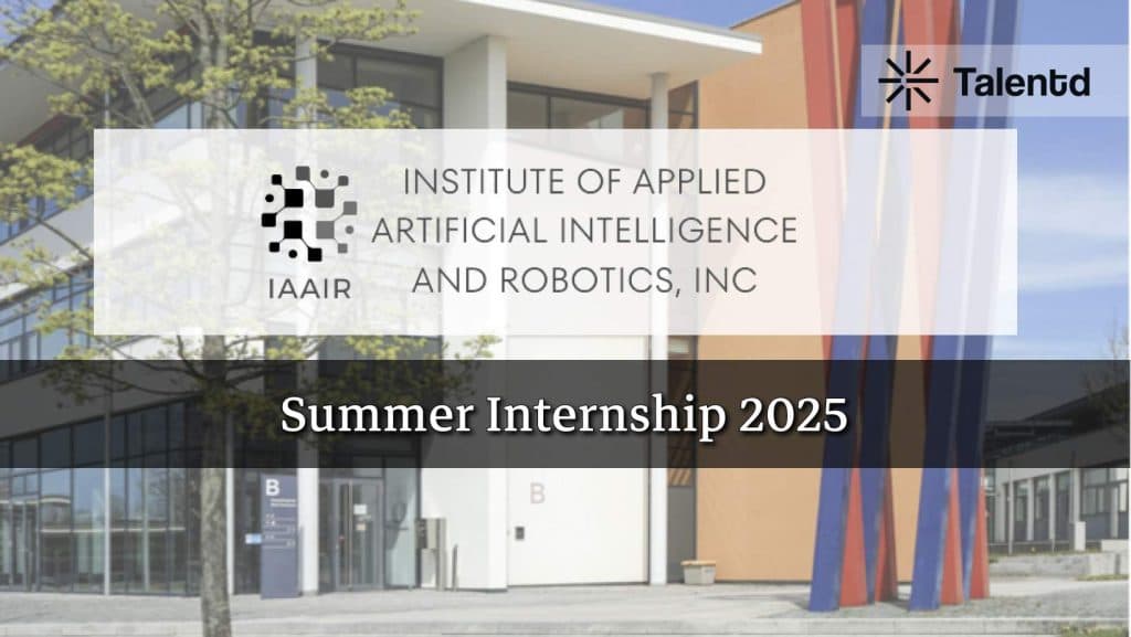 IAAIR 2025 Remote Internship