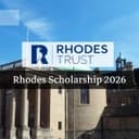 Rhodes Scholarship 2026