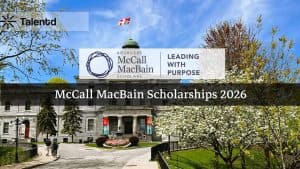 McCall MacBain Scholarships 2026